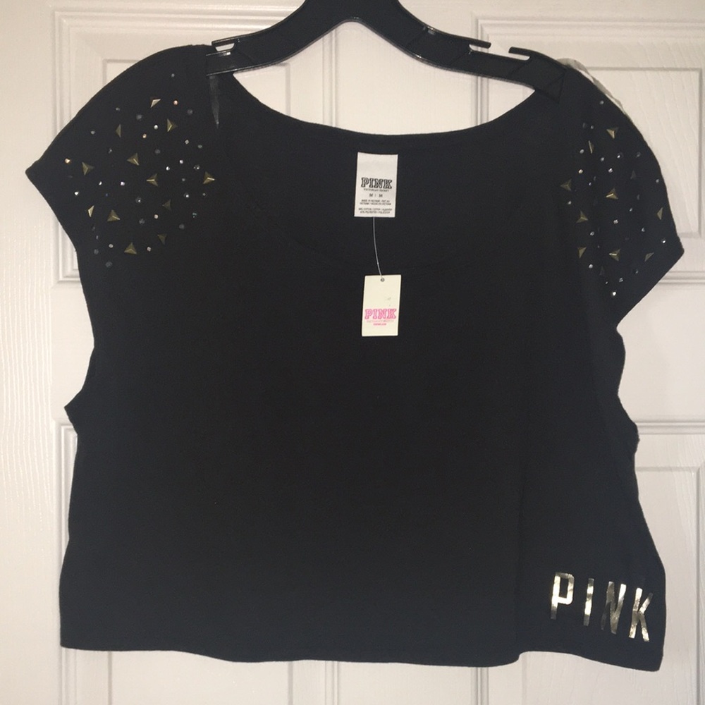 Pink VS Crop Top NWT